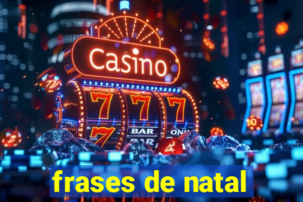 frases de natal